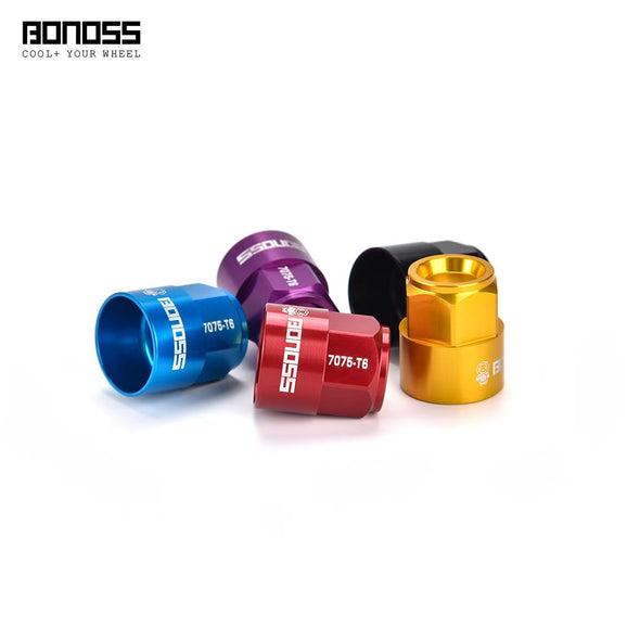 BONOSS Forged 7075-T6 Grading Wheel Lugs (9 Colors)  20 Lugs (Japanese Cars)