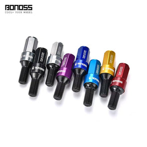 BONOSS Invert Style Forged 7075-T6 Grading Wheel Lugs (9 Colors)   20 Lugs (European Cars)