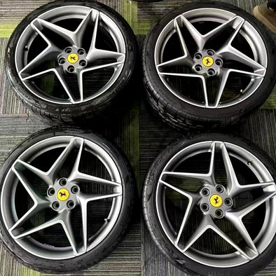 (Demo Car Wheels) 20" Ferrari Forged 5-Spokes OE Wheels