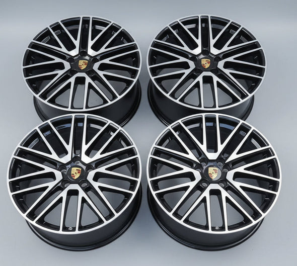 (Demo Car Wheels) 22” Porsche Cayenne Turbo Design OE Wheels