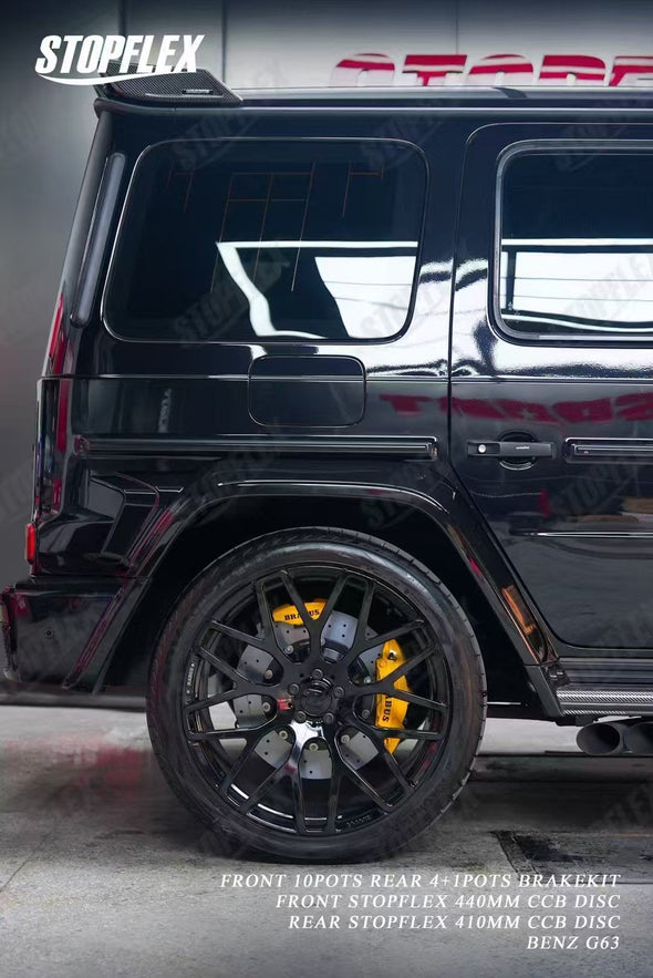 Akebono 10 POT x StopFlex Carbon Ceramic Disc Brake Kit for Mercedes-Benz G63 W463 / W463A / W464