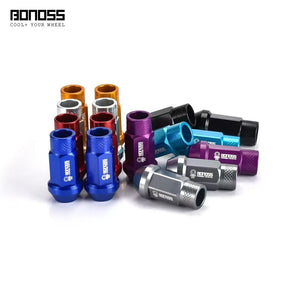 BONOSS Classic Style Forged 7075-T6 Grading Wheel Lugs (9 Colors)  20 Lugs (Japanese Cars)