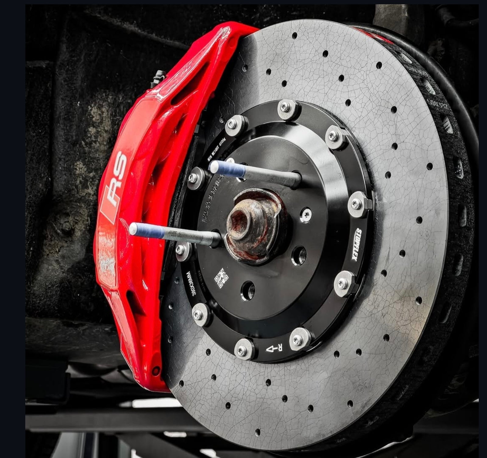 StopFlex Carbon Ceramic Brake Disc Kit for Audi S8 /RS7 / S7 / RS6 / S ...