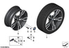 18” BMW 4-Series G22 OE 848M M Performance 5-Spoke Bicolor Wheels