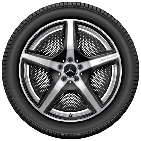 (Demo Car Wheels) 20" Mercedes-Benz EQE V295 AMG 5 Spoke OE  Wheels