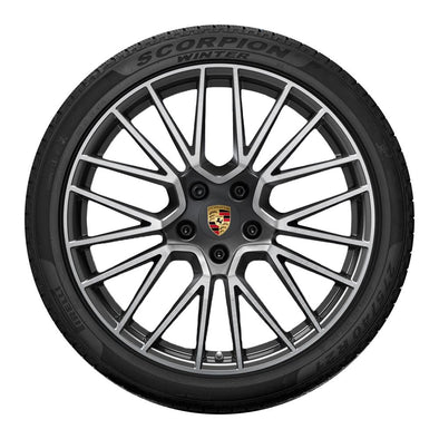 21” Porsche Cayenne RS Spyder Design OEM Complete Wheel Set