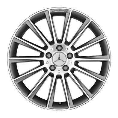 21” Mercedes-Benz GLS AMG Multi-Spoke OEM Complete Wheel Set