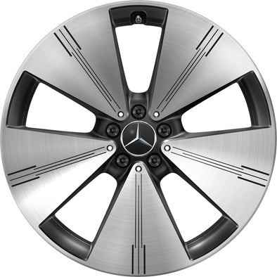 21" Mercedes-Benz EQS V297 5 Spoke OEM Wheels