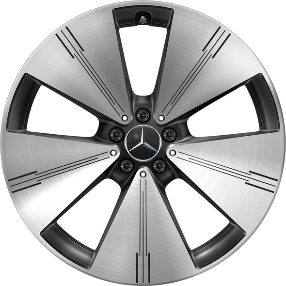 21" Mercedes-Benz EQS V297 5 Spoke OEM Wheels