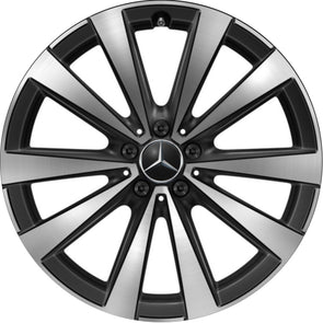 20" Mercedes-Benz EQS V297 5 Double Spoke Aero OEM Wheels