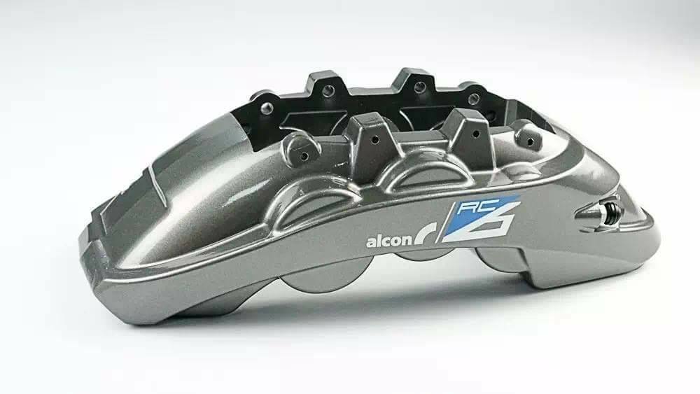 Alcon RC6 6 POT + RC4 4 POT w/ Slotted Floating Disc Forged Big Brake ...