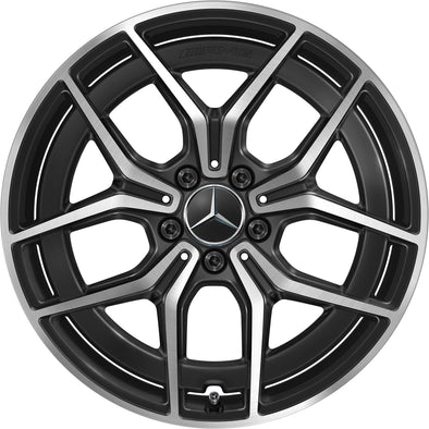 19" Mercedes-Benz EQB X253 5 Double Spoke OEM Wheels