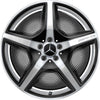 (Pre-Owned) 20" Mercedes-Benz EQE V295 AMG 5 Spoke OE  Wheels