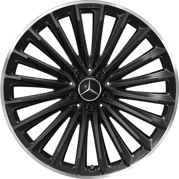 21" Mercedes-Benz EQE V295 AMG Multi Spoke OEM Wheels
