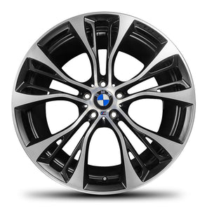21" BMW X5 599M OEM Complete Wheel Set