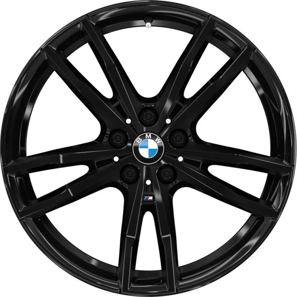19” BMW 4 Series 791M OEM M Performance Jet Black Wheels
