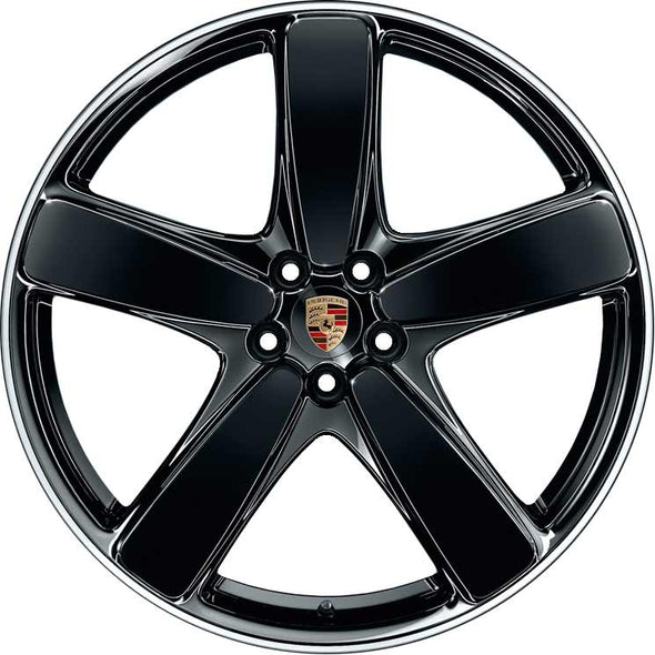 21” Porsche Macan Sport Classic Design OEM Complete Wheel Set