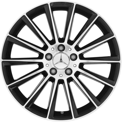 19" Mercedes-Benz C-Class W205 AMG 14 Spoke OEM Complete Wheels