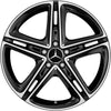 19” Mercedes-Benz E-Class 5 Twin Spoke OEM Wheel Set