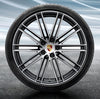 22” Porsche Cayenne Turbo Design OEM Wheel Set