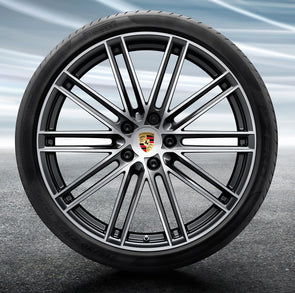 22” Porsche Cayenne Turbo Design OEM Wheel Set