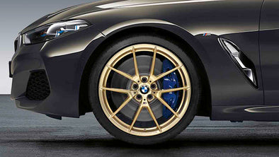 19"/20” BMW M3 / M4 763M Frozen Gold M Performance OEM Forged Wheelset